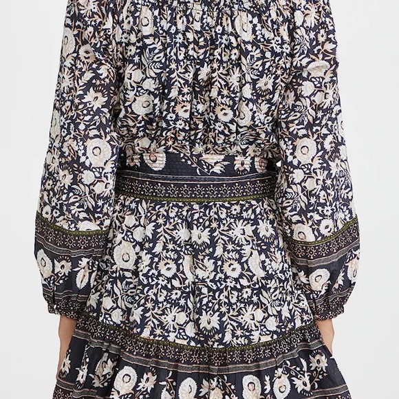 Cleobella Elly Mini Dress in Tripura Block Print Medium - Picture 3 of 12